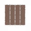 Carreaux de terrasse en plastique emboîtables, paquet de 44 tuiles de patio, 12 po x 12 po, imperméable à l'eau pour utilisation extérieure, tuiles de patio pour terrasse de piscine-121238036
