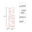 Garde-manger Buckshot, blanc