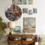 Horloge murale vitrail avec chiffres - horloge murale 12 po