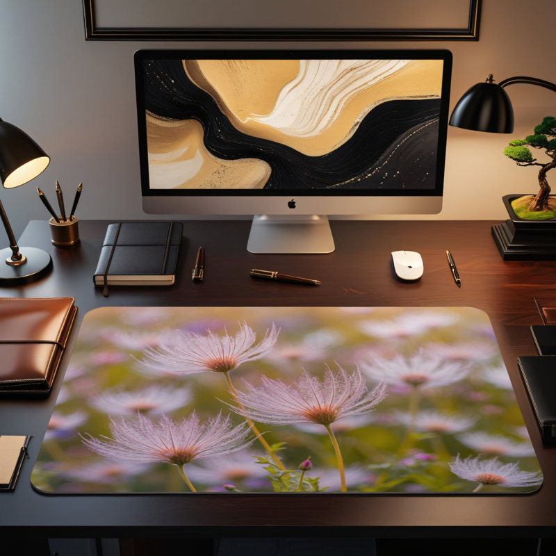 Polyester Desk Pad, 23.6x13.8