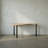 Emory Solid Wood Steel Writing Desk