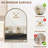 Antique Gold Mirror with Beaded Frame-551481009