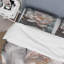 Ensemble de housse de couette rose et gris en pivoines Blooming I-140799391