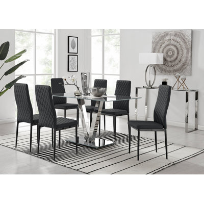 Eubanks 6 - Person Dining Set