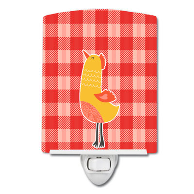 Chicken Ceramic Night Light