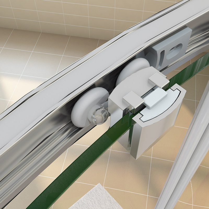 Mangan Quadrant Shower Enclosure, 185cm H x 90cm W x 90cm D