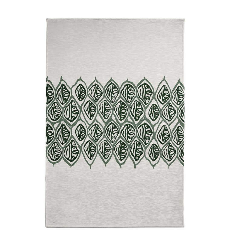 Safari Chenille Geometric Indoor Rug, Rectangle 2' x 3'