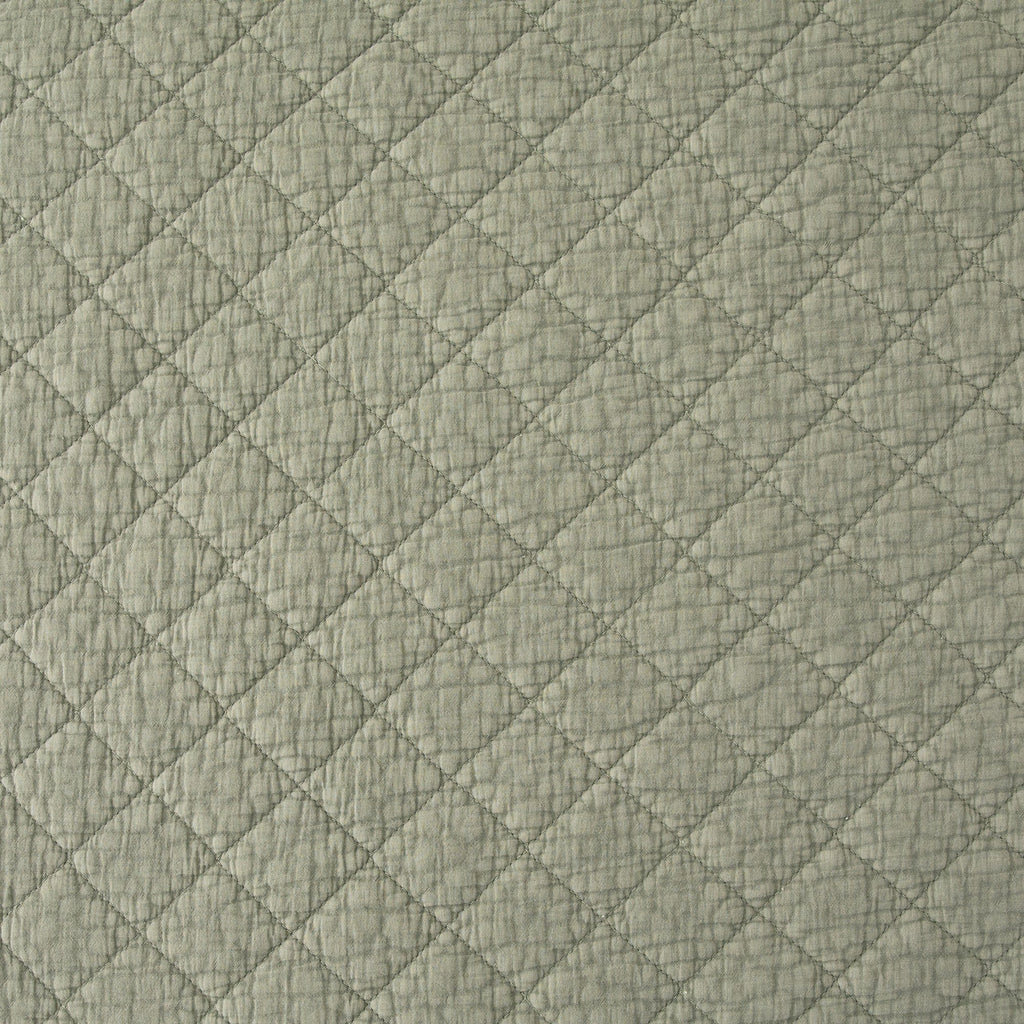 Bostwick Cotton Gauze Quilt Set, Queen Quilt + 2 Standard Shams, Celadon