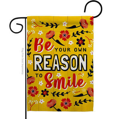 Double Sided 18.5'' H x 13'' W Polyester Garden Flag