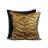 Wild Glamour Feather Reversible Throw Pillow