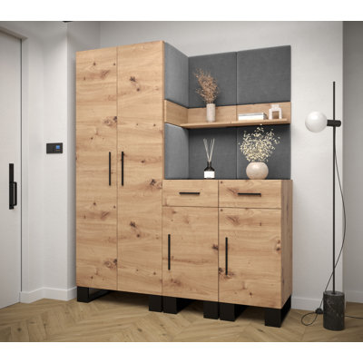 Adwolf 4 Door Wardrobe