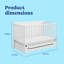 Melrose 5-in-1 Convertible Crib with Storage-80860926