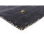 Handwoven Wool Gabbeh Uni Black Rug-1786674024