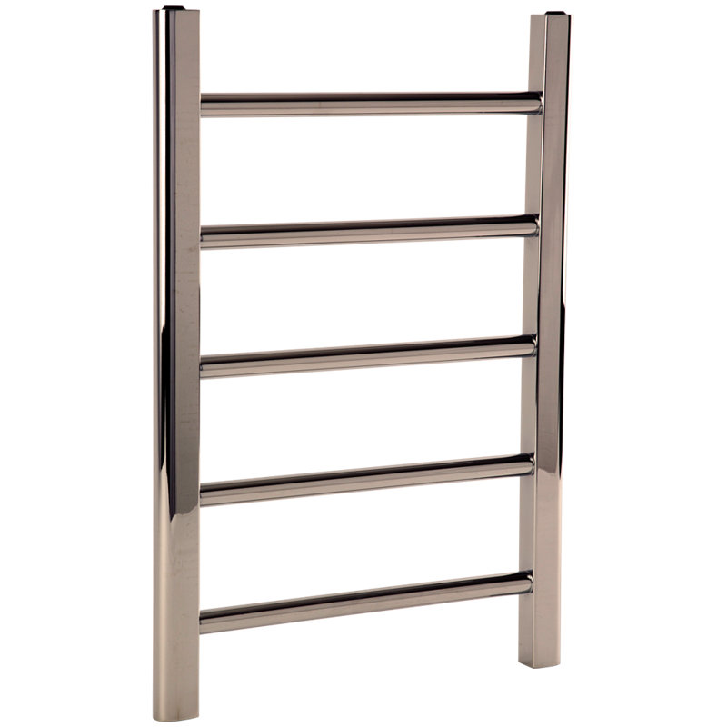 Ryton Wall Mount Electric Towel Warmer, Polished Nickel, 26" H x 18" W x 5.19" D