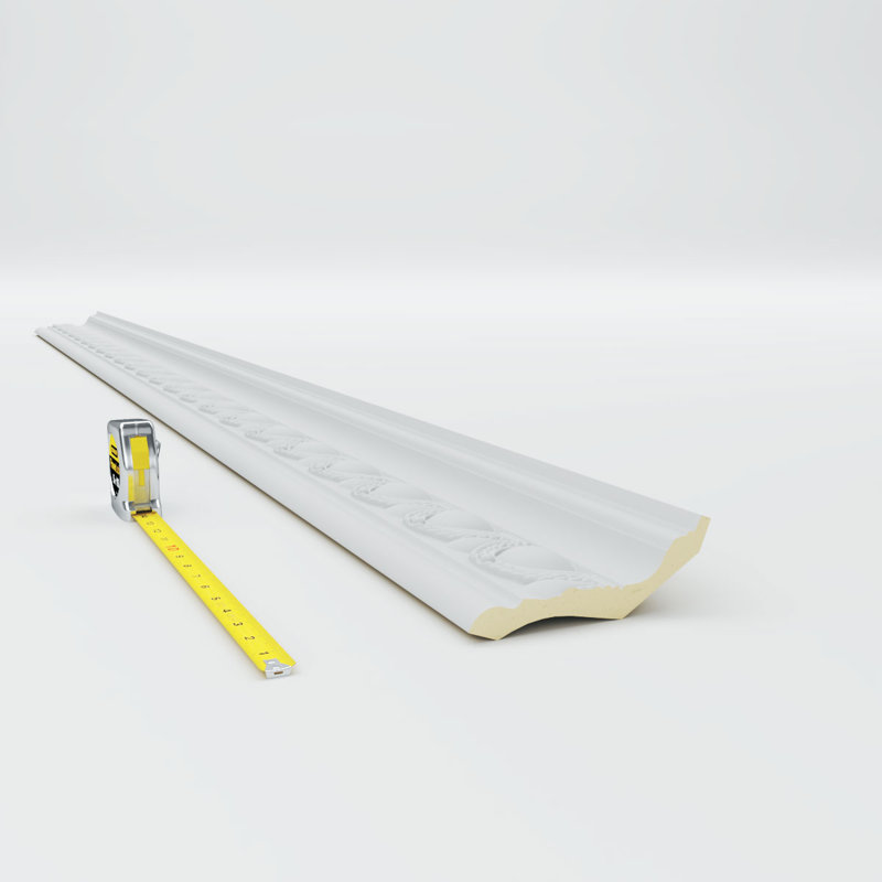 Federal Egg and Dart Primed Polyurethane Crown Moulding