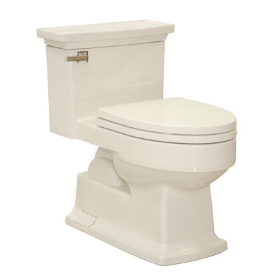TOTO® Eco Lloyd® One-Piece Elongated 1.28 GPF Universal Height Skirted Toilet, Bone