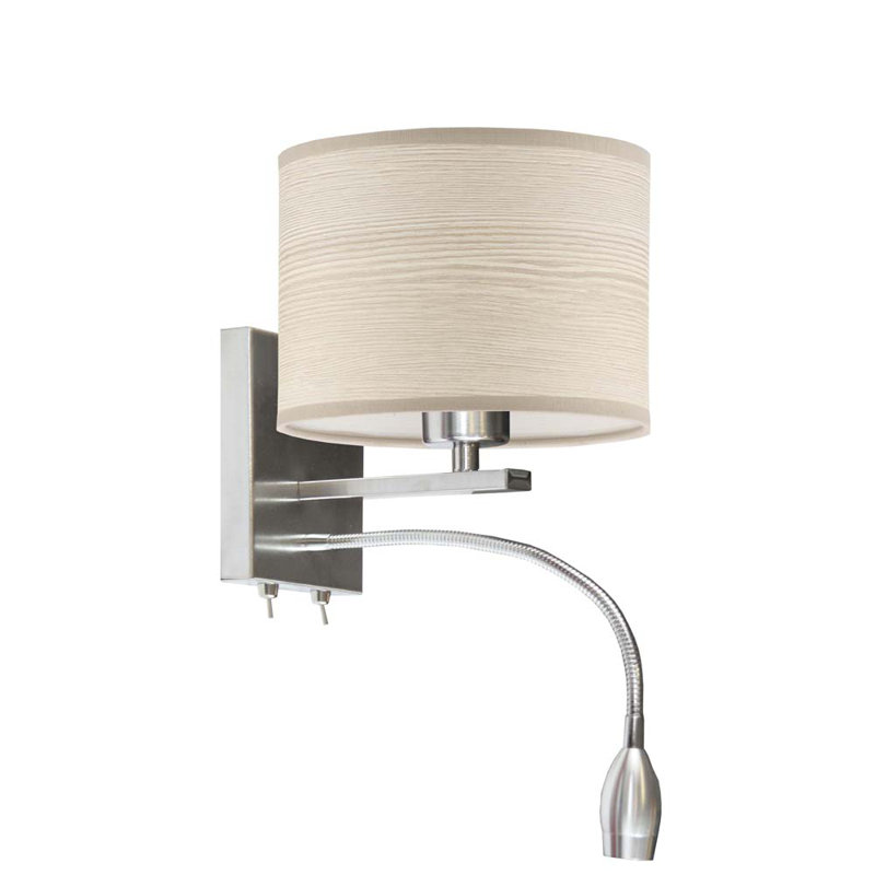 Blaithin LED Armed Sconce, Beige