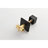 3/4" Adjustable Volume Control Valve - Matte Black Cast Metal Shower With Brass Handle For Master