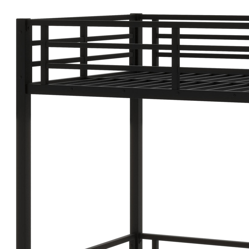 Metal Bunk Bed For Kids, Teens, Adults, Twin XL Over Twin XL