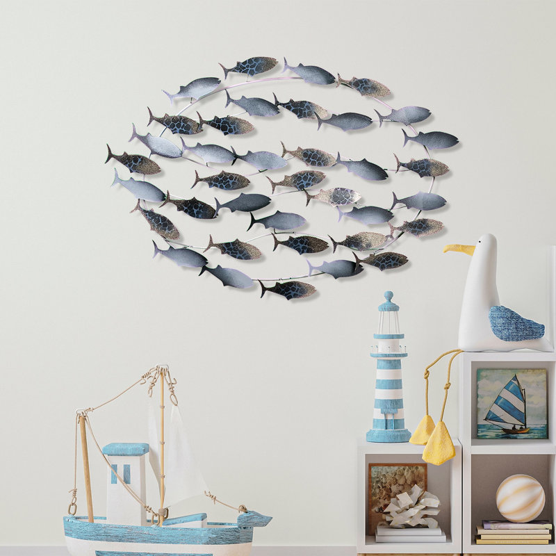 Handmade Decorative Metal Wall Accessory, 37.0 x 22.8 x 1.6 inches | 100% Metal, Unique Hand-Painted Design | Perfect for Home Decor, Living Room, and Office Spaces | Easy to Hang, Distinctive Art Piece