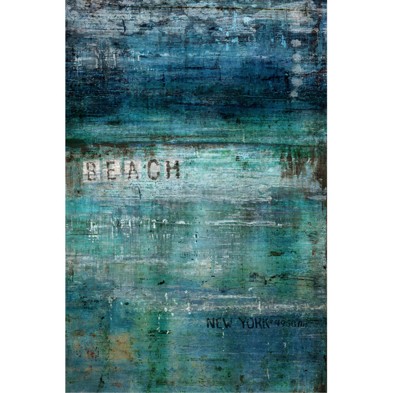 Brighton Beach Print, Knife Gel, 45" H x 30" W