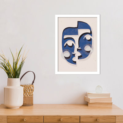 «The Blue Mask» par Treechild - impression d'un seul cadre