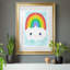 Rainbow Colors - Reproduction d'art graphique encadré-280292787-280292786