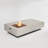 60Inch Concrete Fire Pit Table
