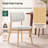 Upholstered Solid Wood Dining Chair Side Chair-390741651-390741654