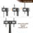 Alesis Ebern Designs Single Screen Floor Stand Mount