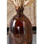 Orange Organic Shaped Recycled Glass Tall Vase-123297979