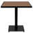 Saville Outdoor Faux Teak Dining or Patio Table with Poly Slats-1225780829