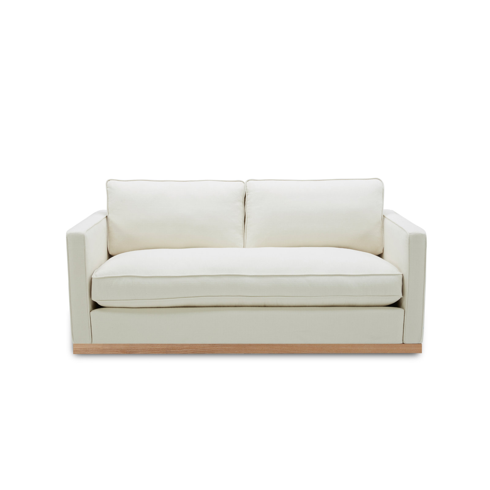 Bobbi 2 Piece Upholstered Living Room Set, Flanigan Cotton
