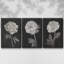 Fleurs noires et blanches I 3 pièces-97758190-97758184