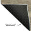 Tapis brun Cerrito AMF517 lavable à la machine de qualité supérieure-103835353