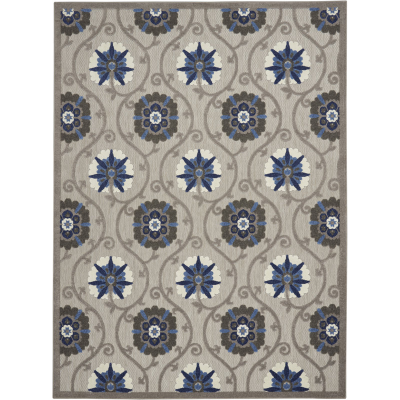Tapis d'intérieur / extérieur Virenque, Rectangle 7 pi x 10 pi