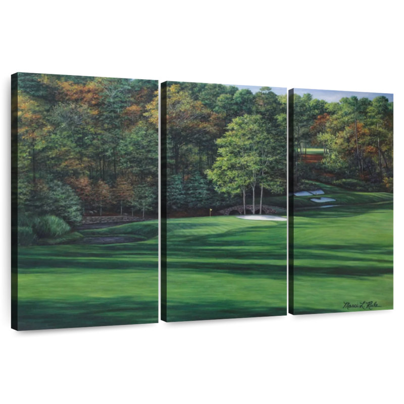Sireci Augusta National 11th Hole II, 20" H x 33" W