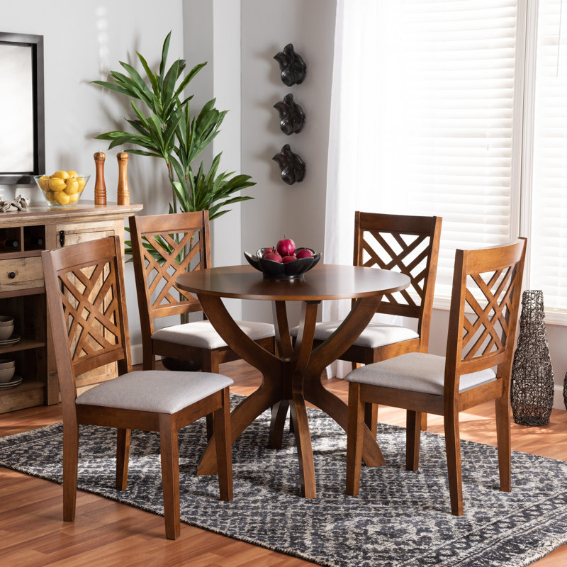 4 - Person Pedestal Dining Set