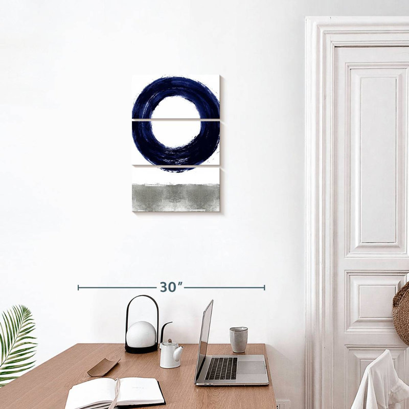 Gravitate Blue I, 23" H x 14" W