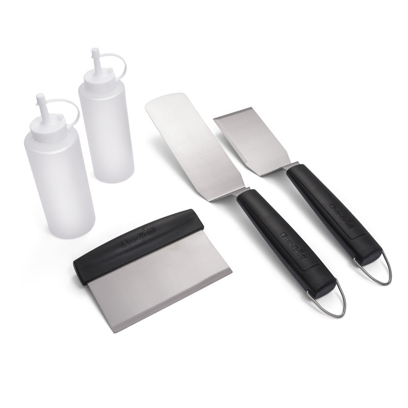 Ensemble d'outils de cuisson pour barbecue 5 pièces Charbroil, acier inoxydable