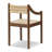 Torge Wood Dining Chair In Walnut