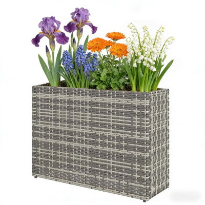 Outdoor Planter Box,Modern Elevated Planter Box,Raised Garden Bed
