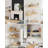 Heurich 3 Piece Painted Wood Floating Shelves, Bathroom Wall Shelves 2 Inches Thick-1393433818-1393200169