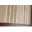 Tapis beige noué à la main de conception unique 3 pi 10 po x 5 pi 11 po New Age