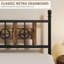 Structure de lit en métal, structure de lit plateforme en fer moderne avec tête et pied de lit, support de lattes en métal robuste sous le lit, sans bruit, aucun sommier requis, assemblage facile-279462755-279462752