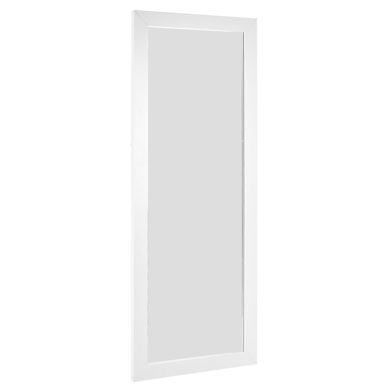 Asmus Wall Jewelry Armoire, White