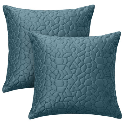 Aspire Homeware Geometric Square Velvet Cushion Covers