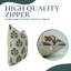 Coussin décoratif décoratif en lin épais épais Fab Divine Accent, (Chahat, brun)-106058980-106059011