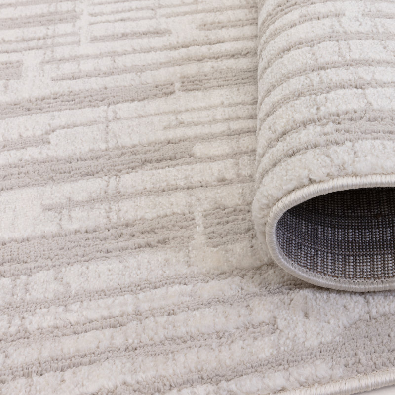 Deral Geometric Area Rug, Rectangle 160 x 220 cm