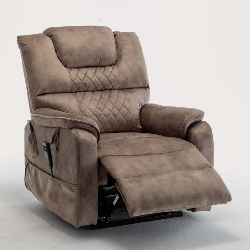 Fauteuil inclinable électrique Power Lift, Brun